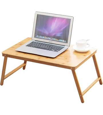 Folding Computer Table, Dining Table, Study Table, Multifunctional Japanese Coffee Table, Low Bamboo Table, for Home Use, Outdoor (Size : 60cm)