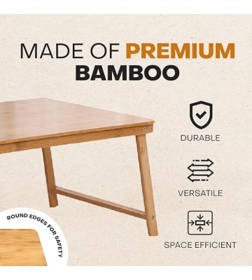 Tray Table for Bed Or Chair to Eat| Lap Desk with Legs | Low Table for Sitting On The Floor | Folding Table